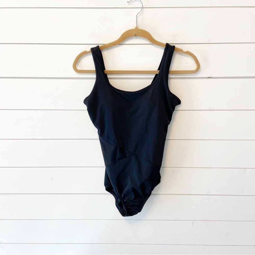 Lands End | NWTs Black One Piece Bathing Suit Size Small